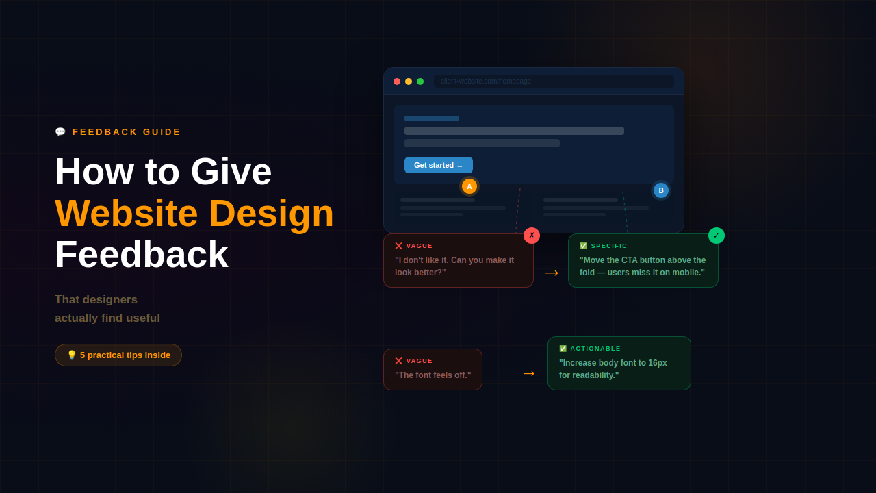 How to Give Website Design Feedback That Designers Actually Find Useful