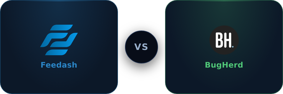 Feedash vs BugHerd comparison