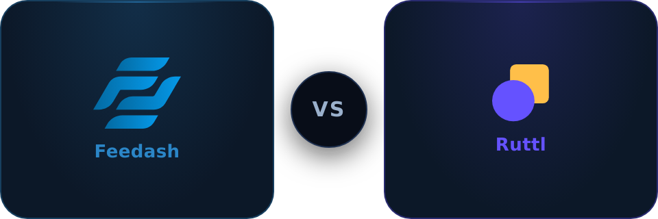Feedash vs Ruttl comparison